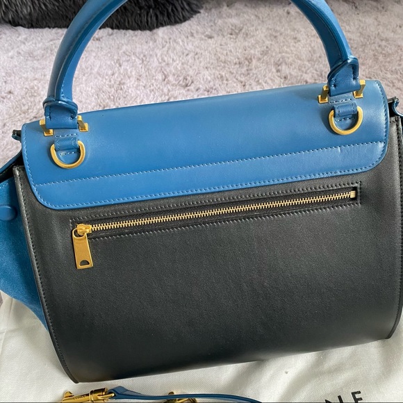 Celine Small Trapeze Bag In Smooth Calfskin - Picture 5 of 11